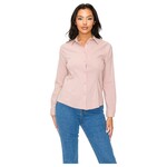 IRIS IRIS LONG SLEEVE BUTTON DOWN SHIRT HMT55864DW