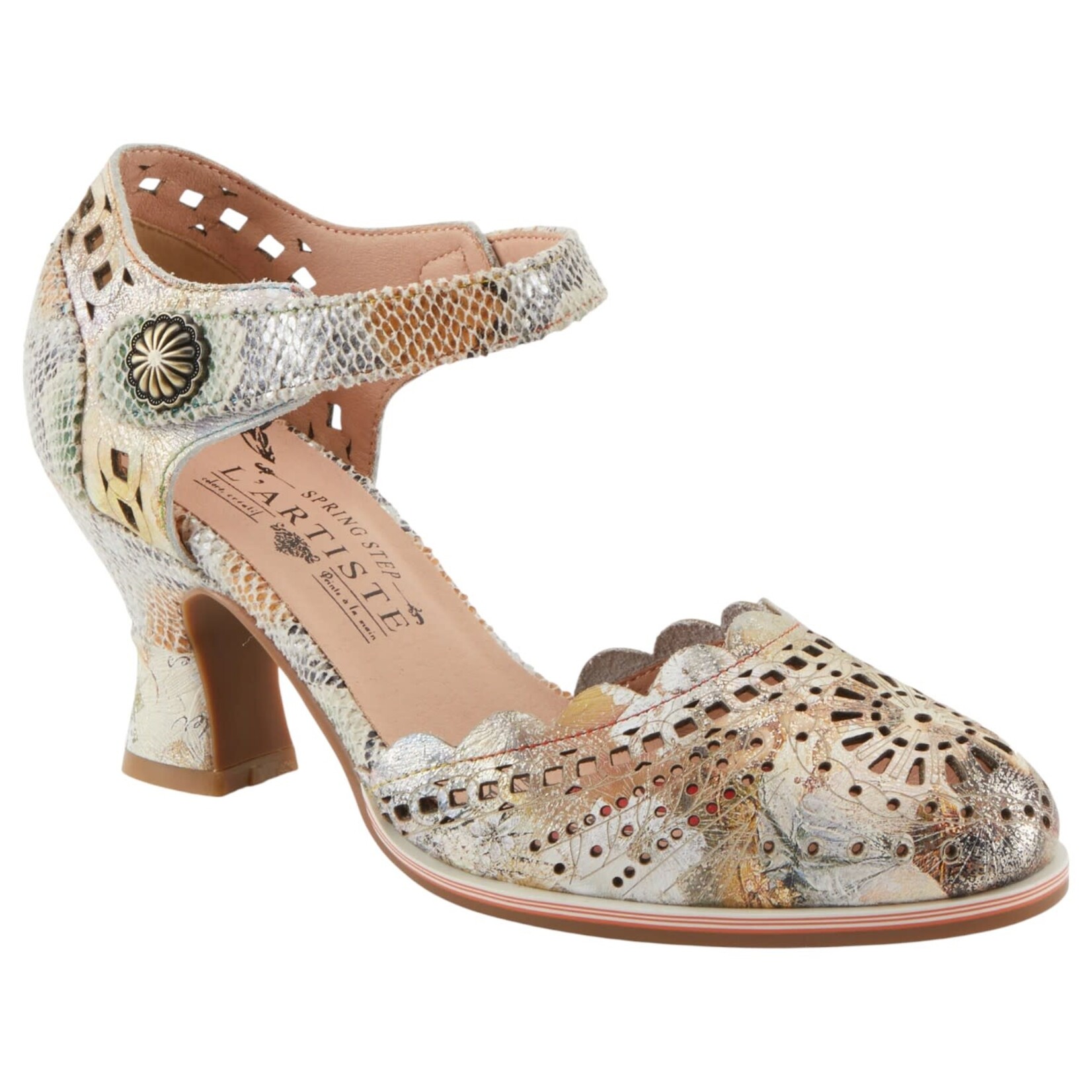 L'ARTISTE L'ARTISTE LASER CUT HEEL LUXE