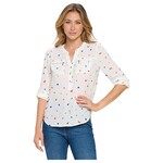 DNA DNA ROLL TAB LONG SLEEVE TOP 3442T-17063