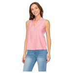 WHITE RHINO WHITE RHINO YARN DYED STRIPE SLEEVELESS TOP 4483B-23058