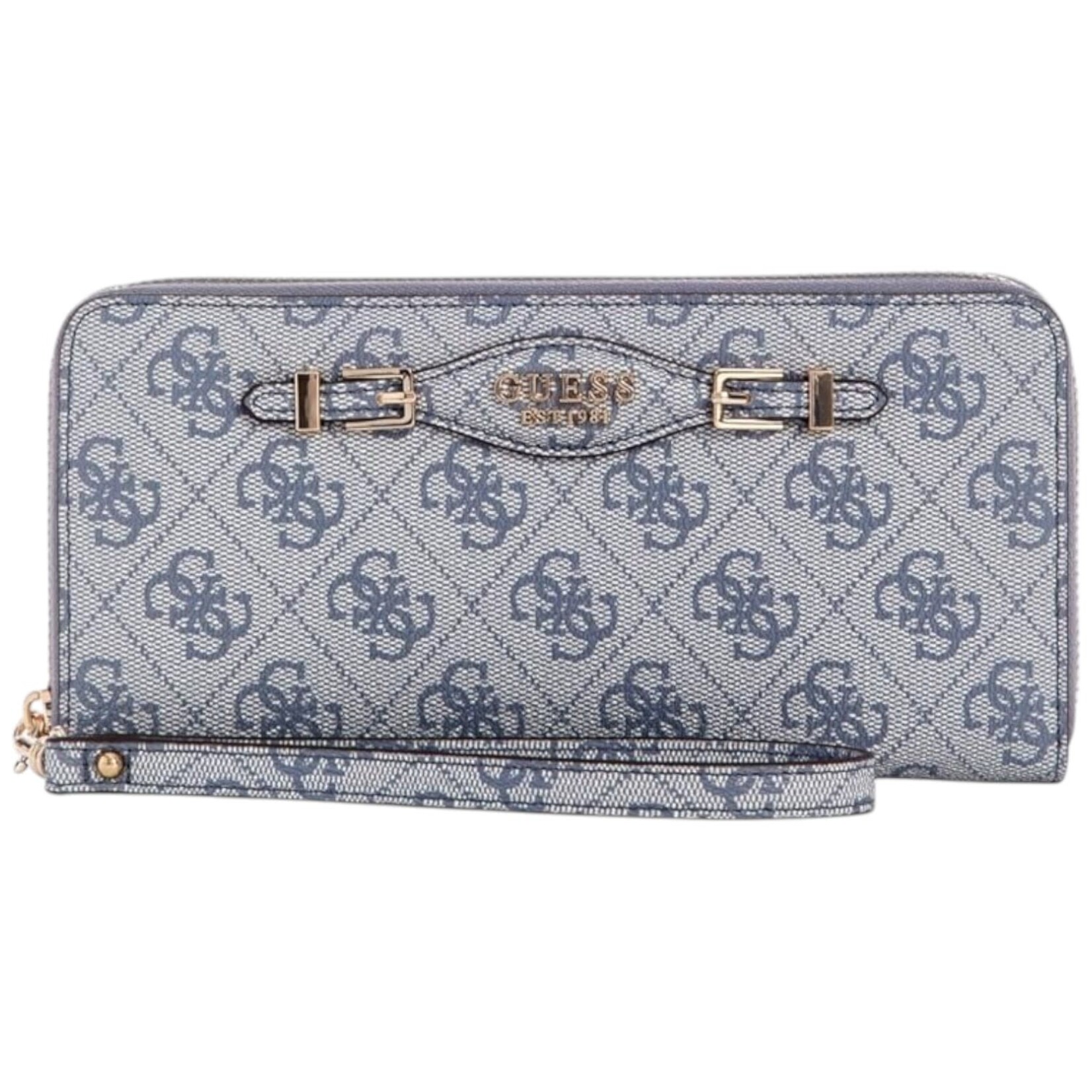GUESS GUESS LARGE ZIP AROUND PATTERNED WALLET KATYA SLG SG9652146