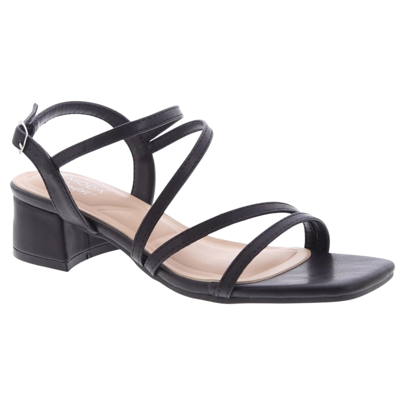 TOP MODA TOP MODA STRAPPY BLOCK HEEL BARRY-6