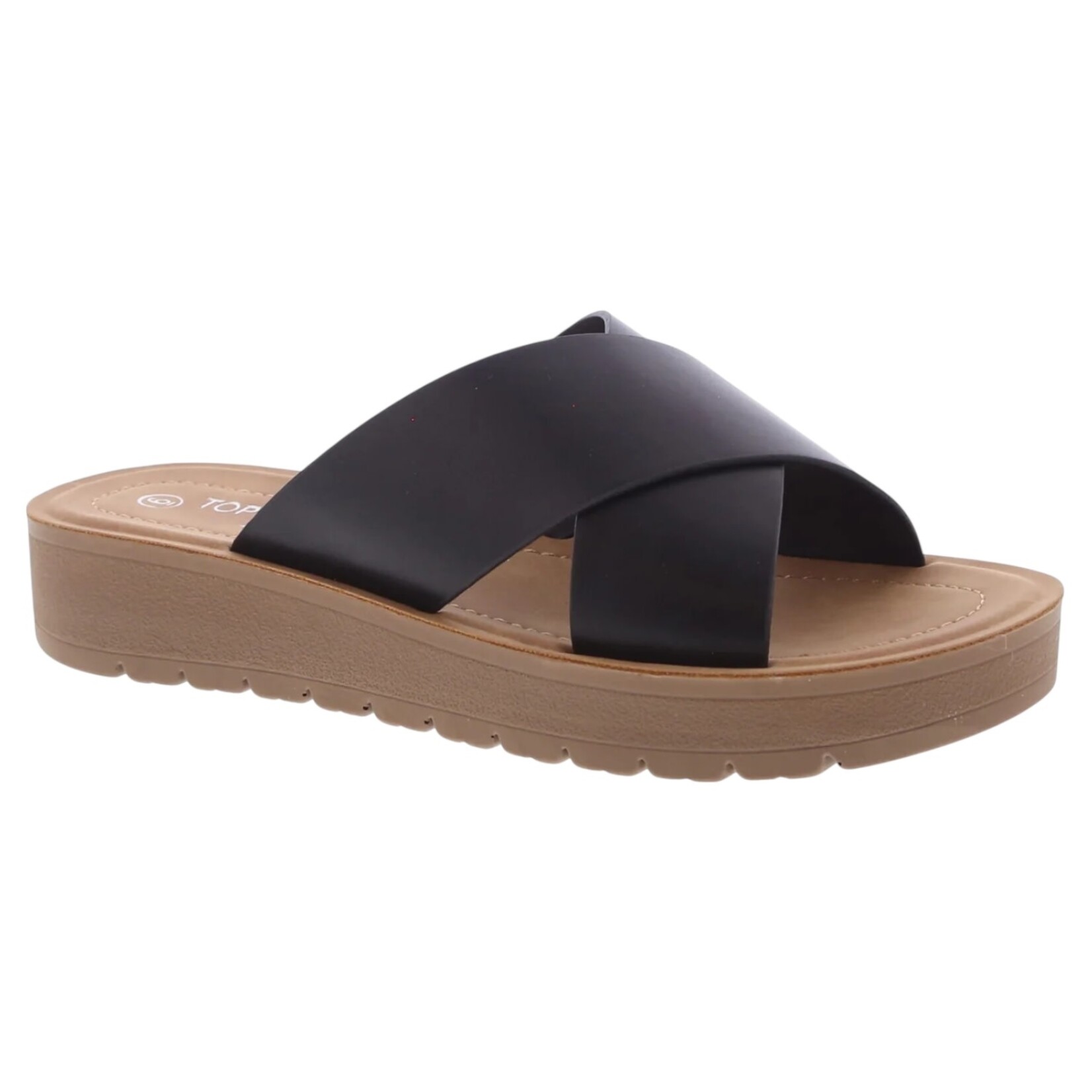 TOP MODA TOP MODA CROSS BAND SLIPPER FOREST-16