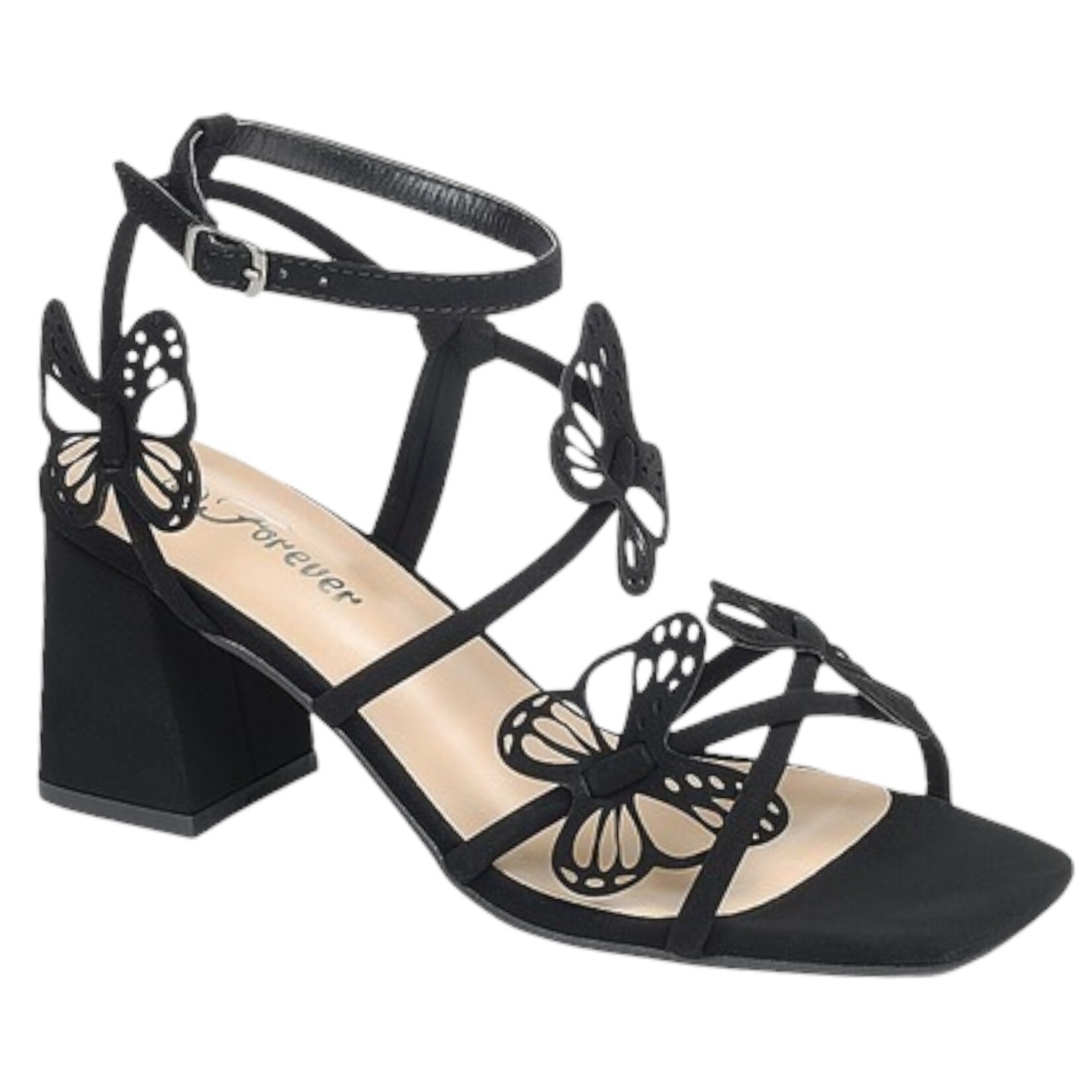 FOREVER FOREVER BUTTERFLY BLOCK HEEL ENCHANT-03