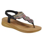 FOREVER FOREVER BEADED THONG SANDAL ETHNIC-26
