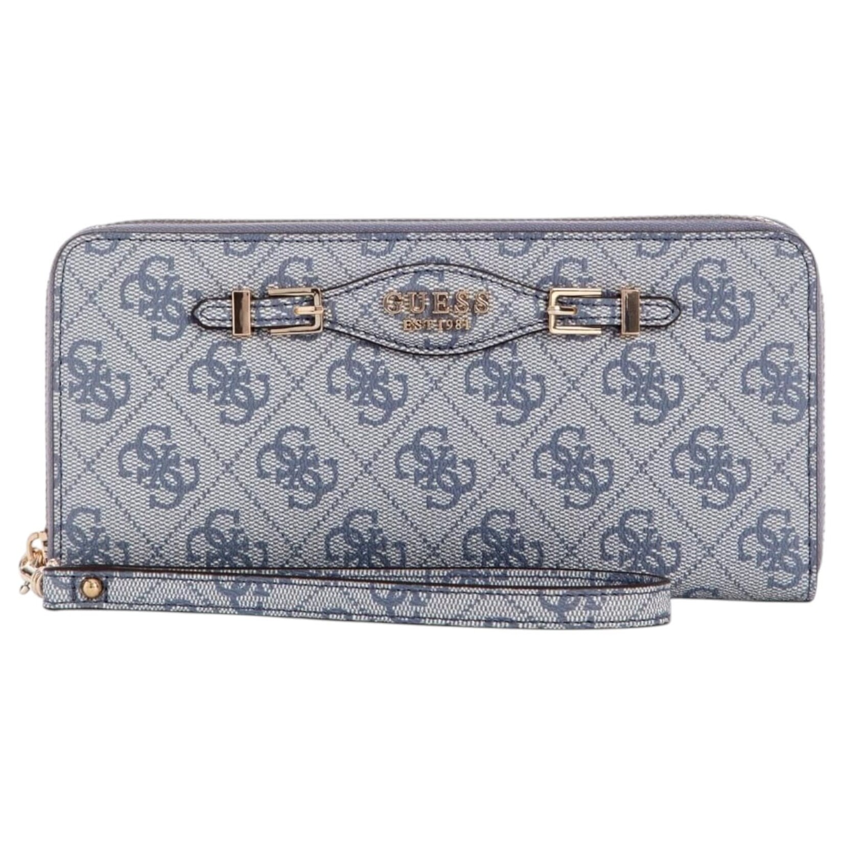 GUESS GUESS LARGE ZIP AROUND PATTERNED WALLET KATYA SLG SG9652146