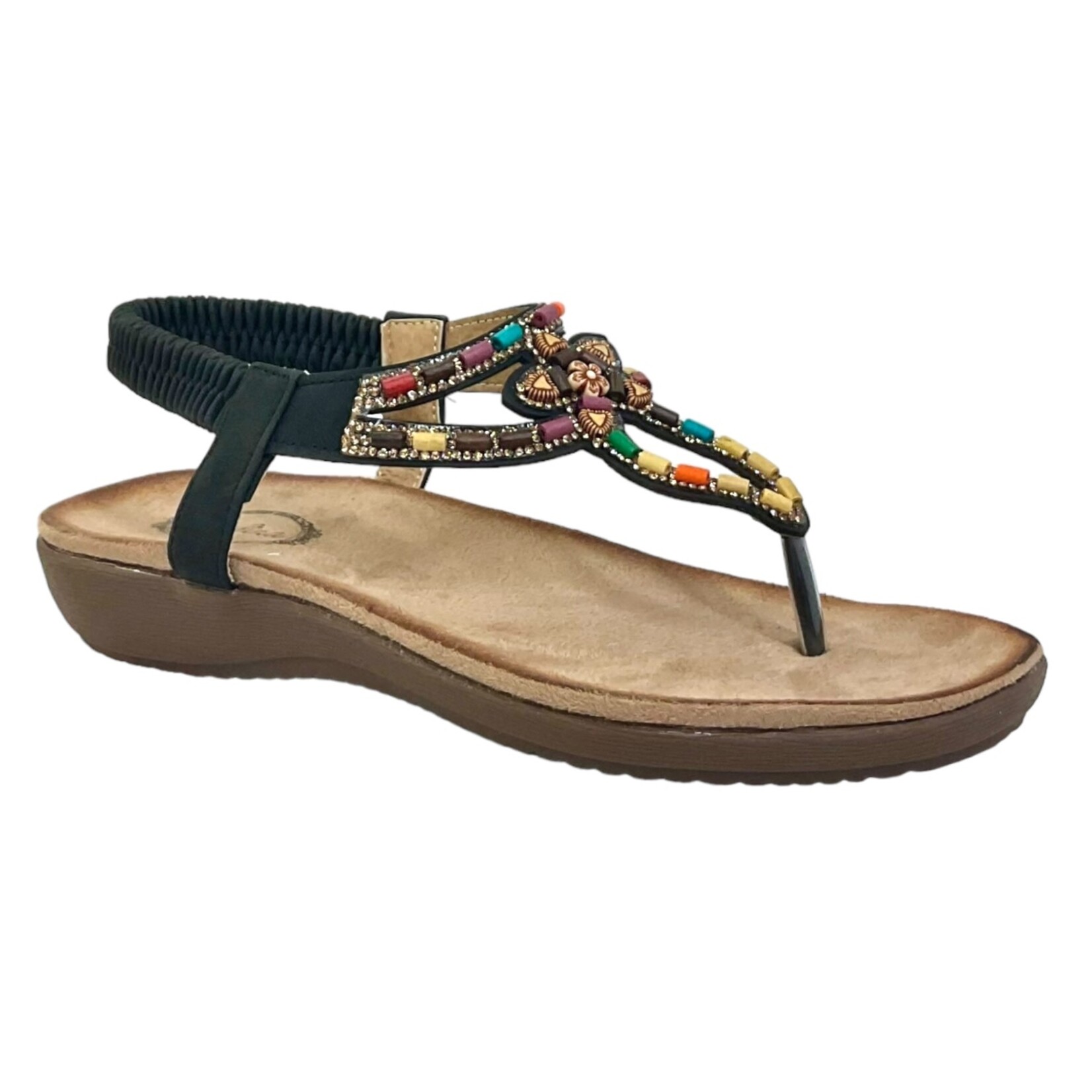 ATALINA ATALINA BEADED SANDAL DF9636