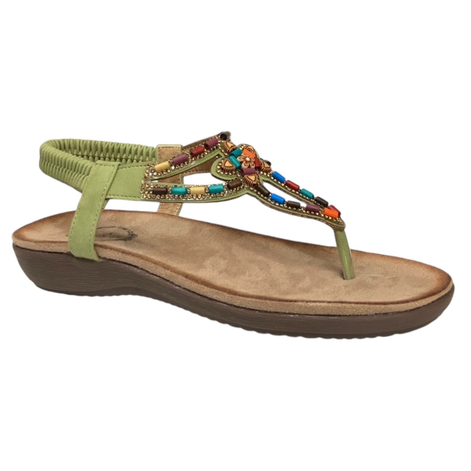 ATALINA ATALINA BEADED SANDAL DF9636