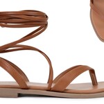 SODA SODA THONG STRAP UP SANDAL NAVI