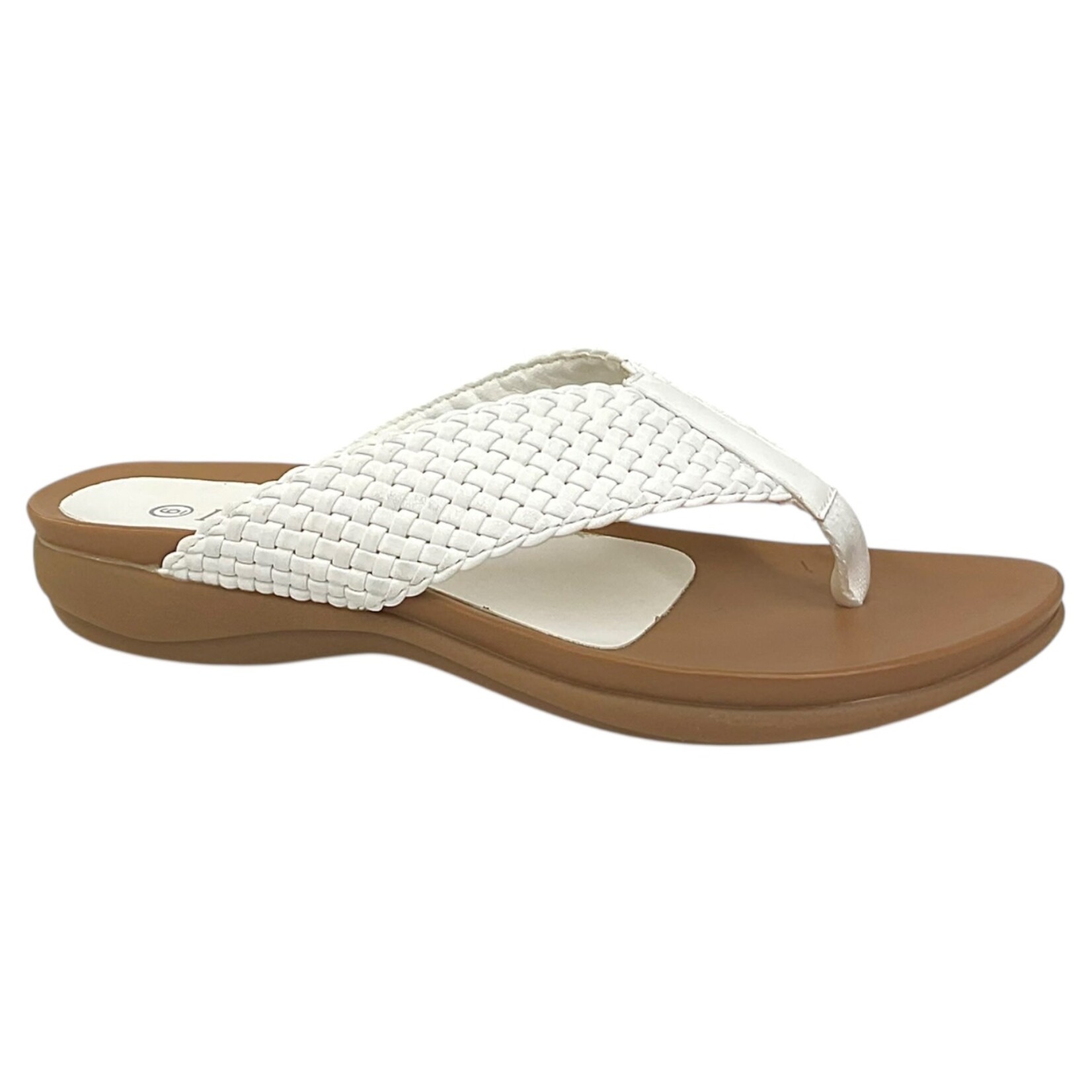 LUCITA LUCITA WOVEN THONG SLIPPER ABC-100
