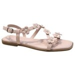BAMBOO BAMBOO ASYMMETRICAL FLORAL SANDAL IDEA-38