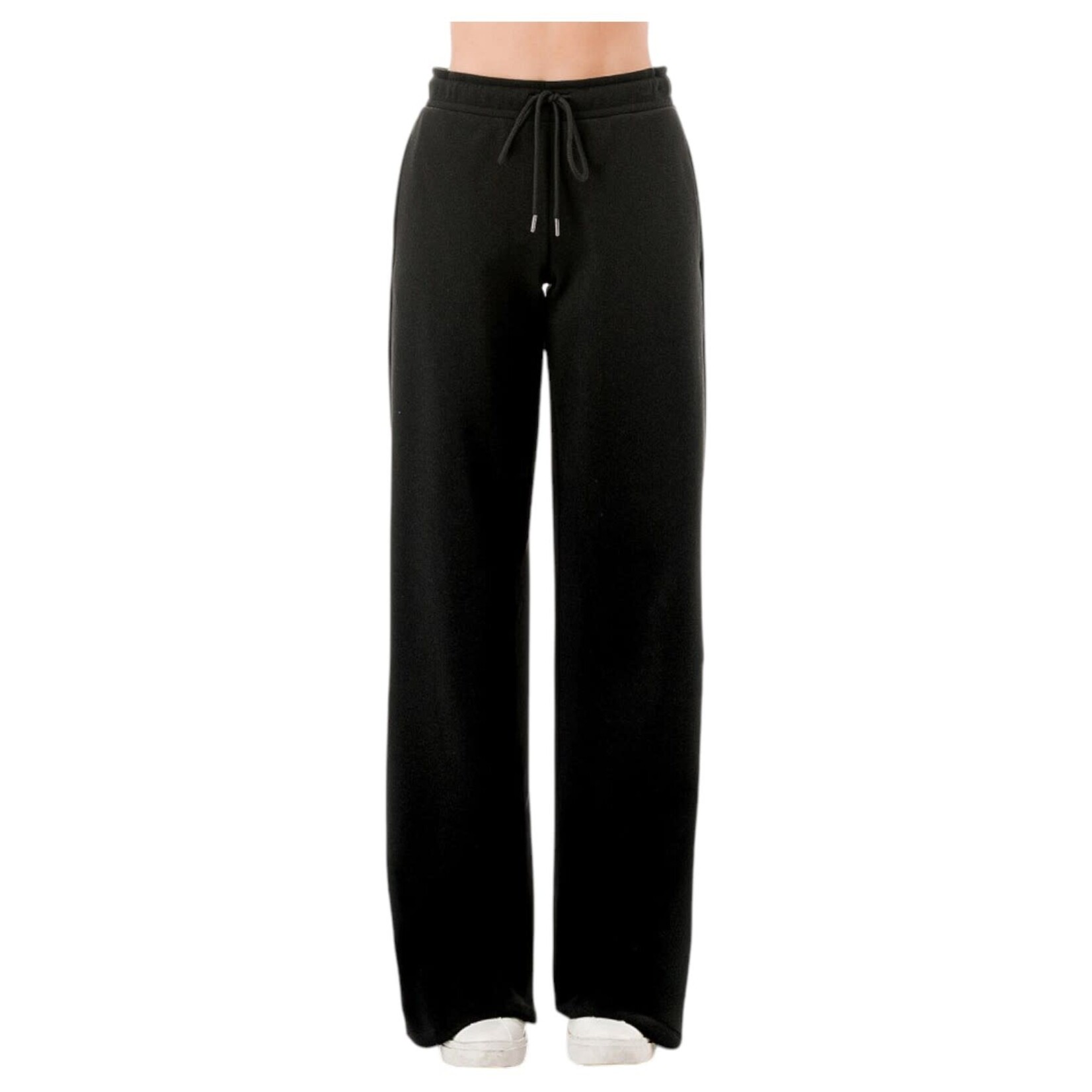 AMBIANCE APPAREL AMBIANCE FLEECE WIDE LEG DRAWSTRING PANT 76587