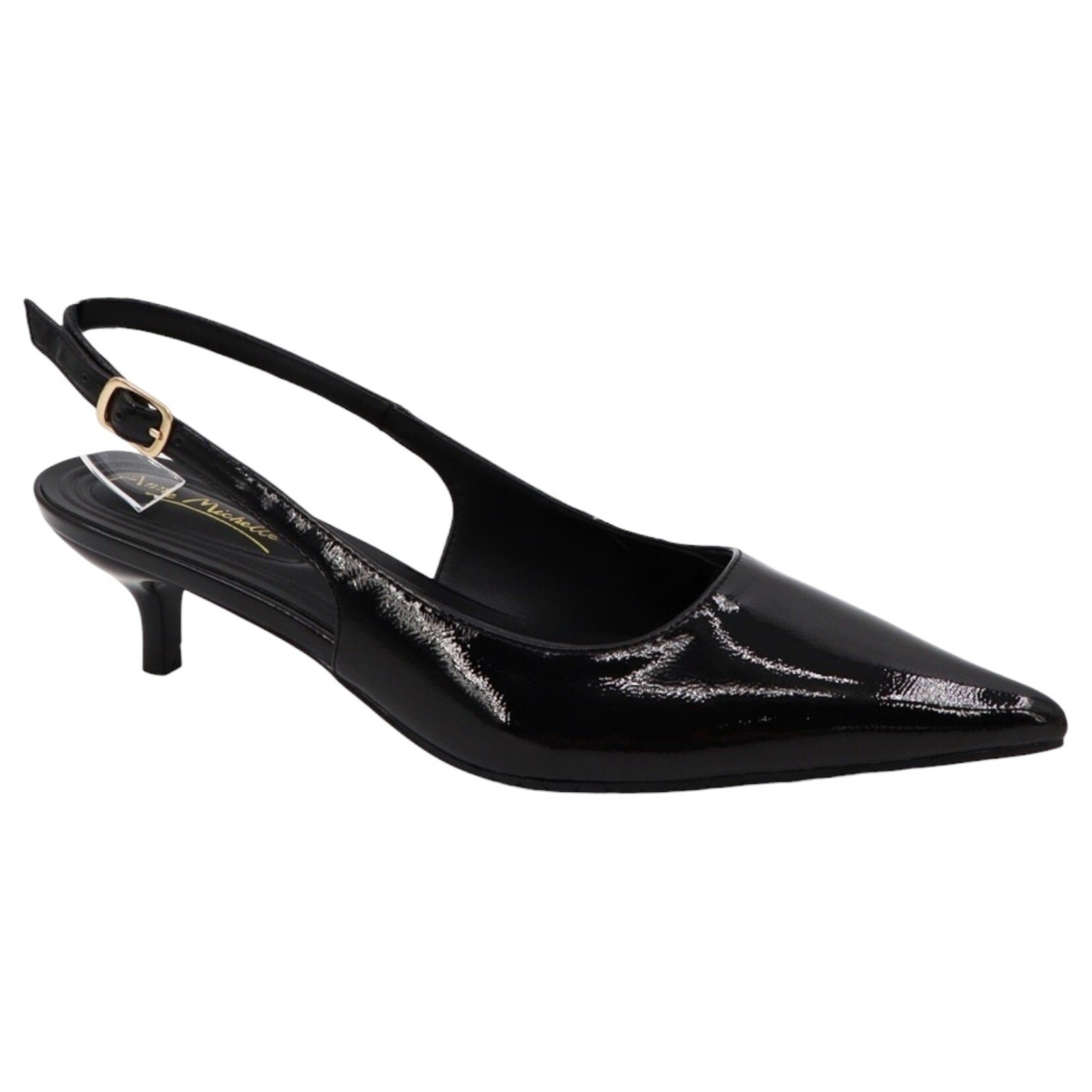 ANNE MICHELLE ANNE MICHELLE POINTY TOE KITTEN HEEL STILE-06