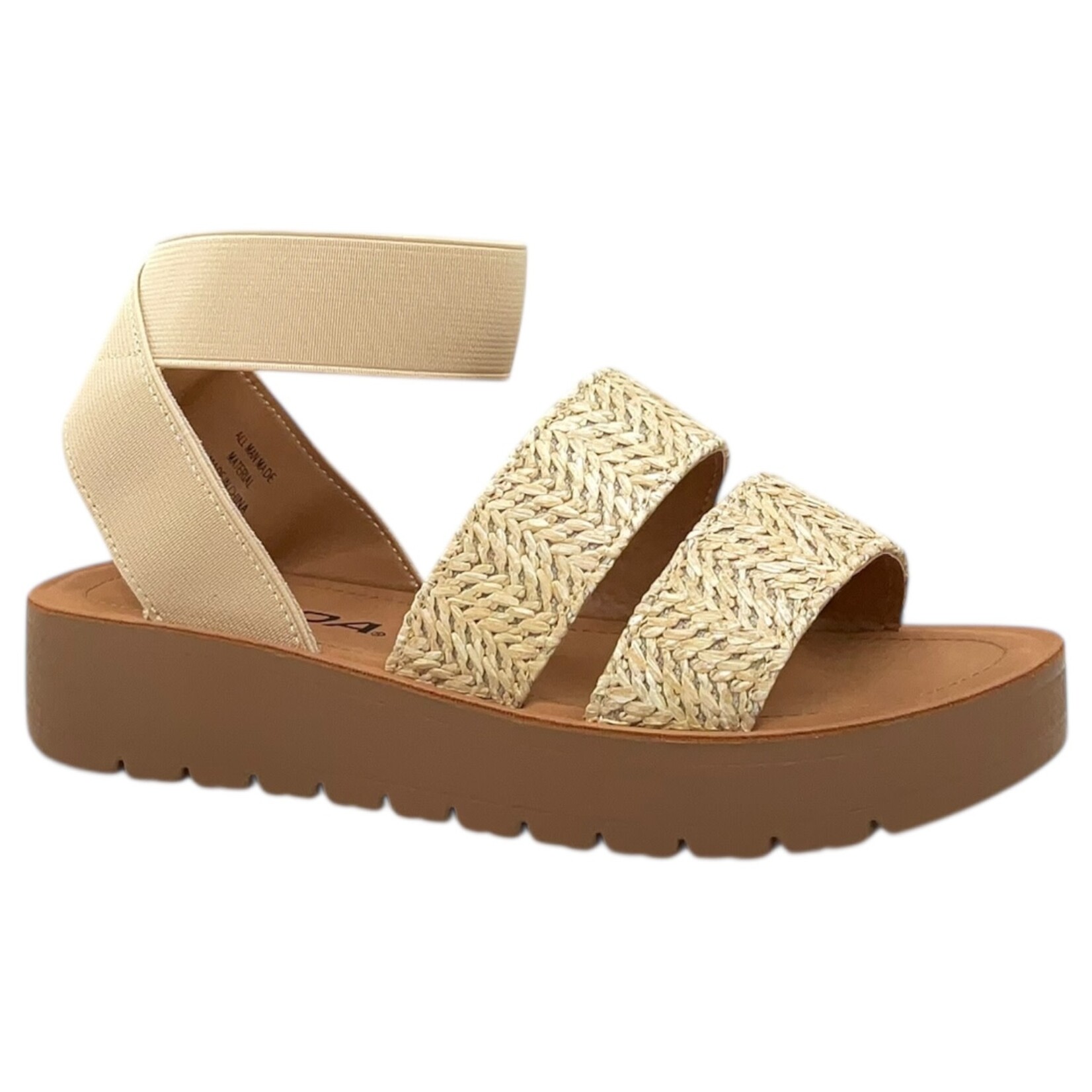 SODA SODA DOUBLE BAND SANDAL ROLLUPA-A