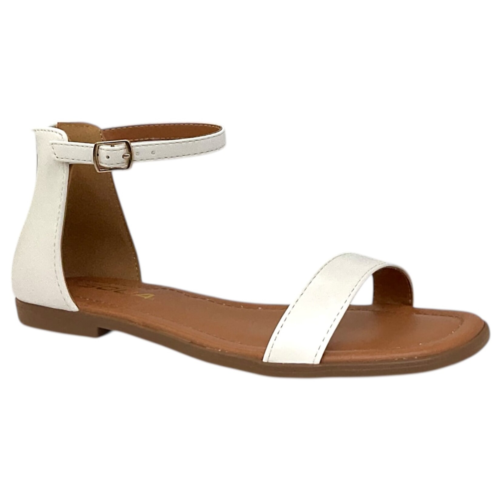 SODA SODA ONE BAND BACK ZIP SANDAL BIKER