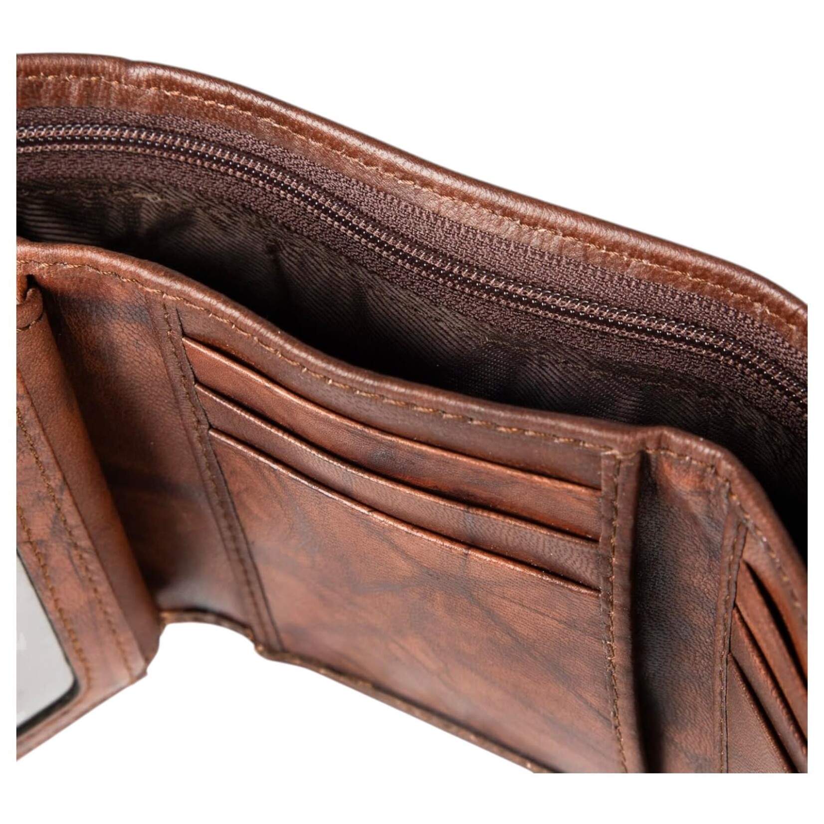 DOCKERS DOCKERS RFID EXTRA CAPACITY TRI-FOLD WALLET 31DK110053