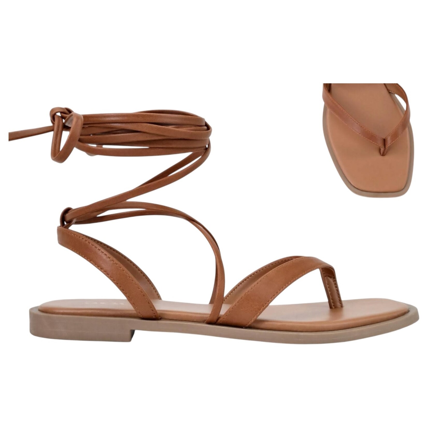 SODA SODA THONG STRAP UP SANDAL NAVI