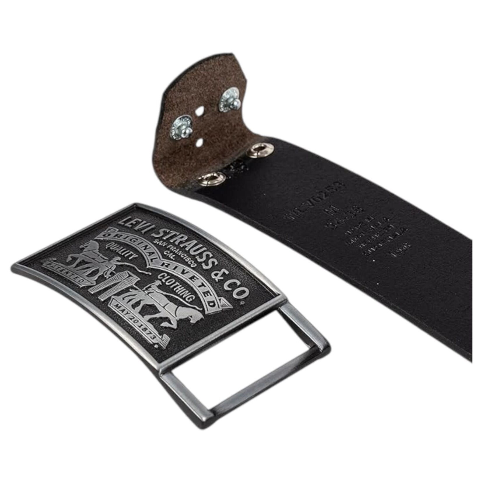 LEVIS LEVI'S 38MM PLAQUE BRIDLE BELT 11LV0253