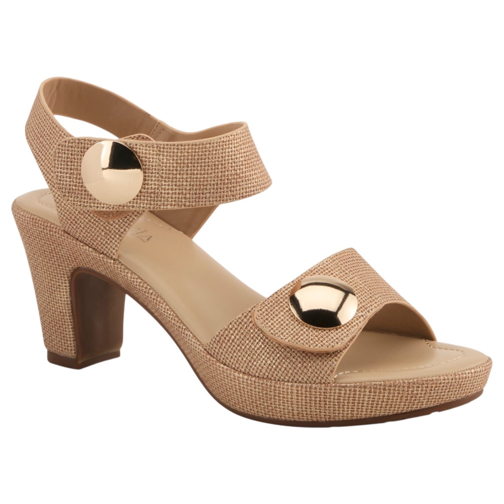 PATRIZIA PATRIZA SLING BACK BLOCK HEEL DADE-WOVEN
