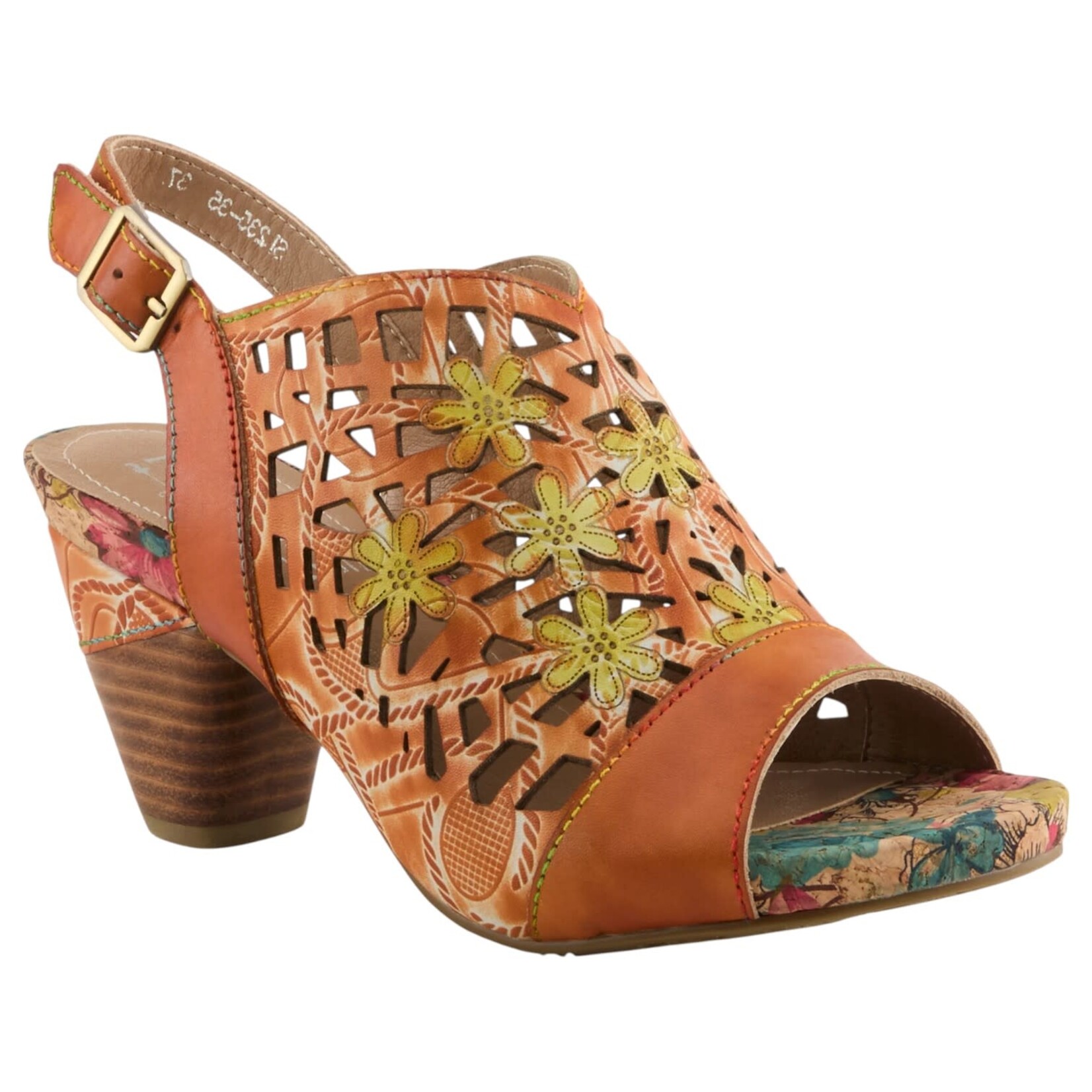 L'ARTISTE L'ARTISTE CAGED PEEP TOE HEEL ECLIPSING