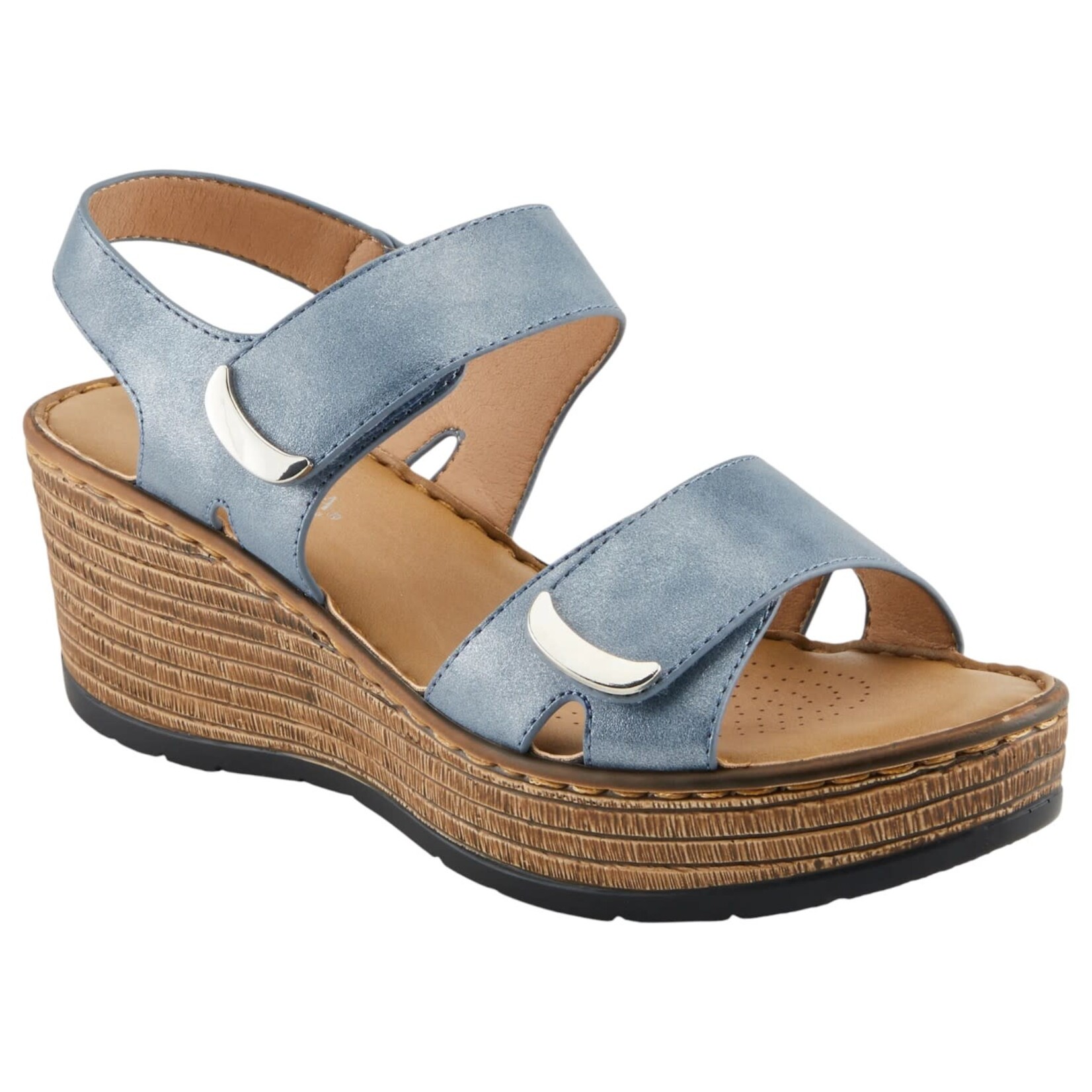 PATRIZIA PATRIZIA DOUBLE STRAP WEDGE WOODROW