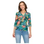 DNA DNA MESH LONG SLEEVE TOP 4453B-23086