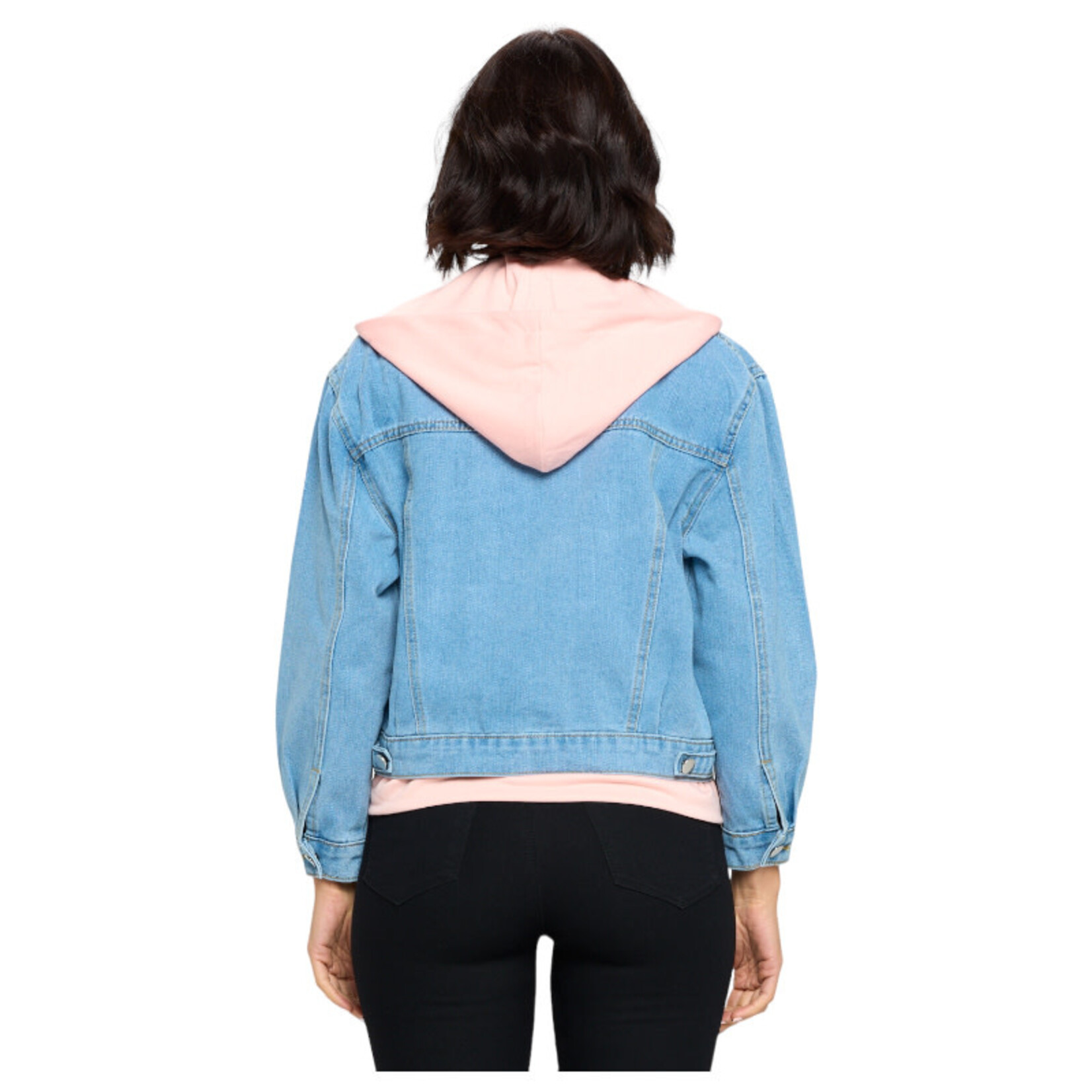 CHOCOLATE CHOCOLATE HOODED DENIM JACKET 5Q1822