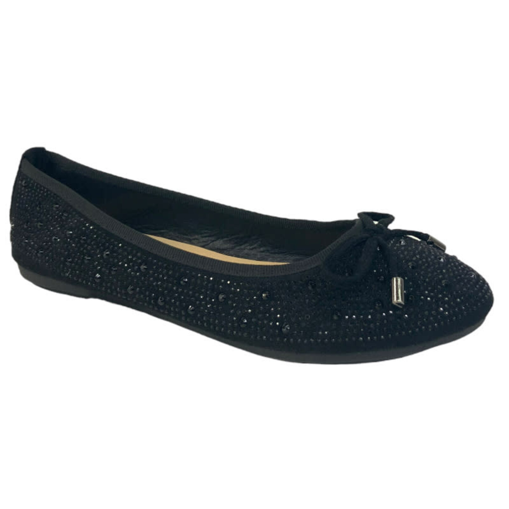 ATALINA ATALINA BOW RHINESTONE FLATS SF9429