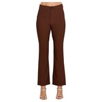 CHOCOLATE CHOCOLATE SPANDES HIGHWAIST FLARE PANT YP5291