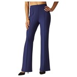 LOVE POEM LOVE POEM SCUBA KNIT HIGH RISE PINTUCK BOOT DRESSPANT SCU207