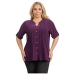 PERSEPTION PERSEPTION PLUS PLEATED BUTTON DOWN TOP TP-WM-1293