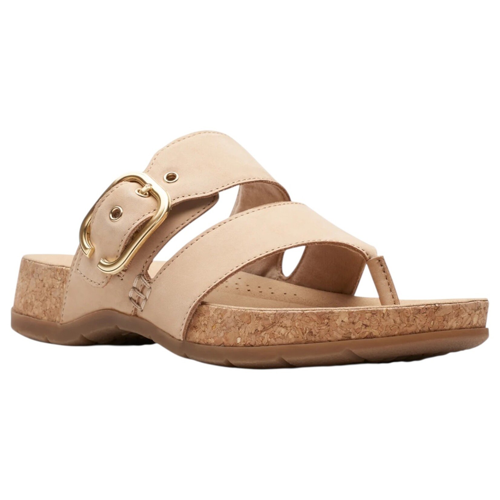 CLARKS CLARKS BUCKLE DETAIL CORK SLIPPER REILEIGH PARK 26177425