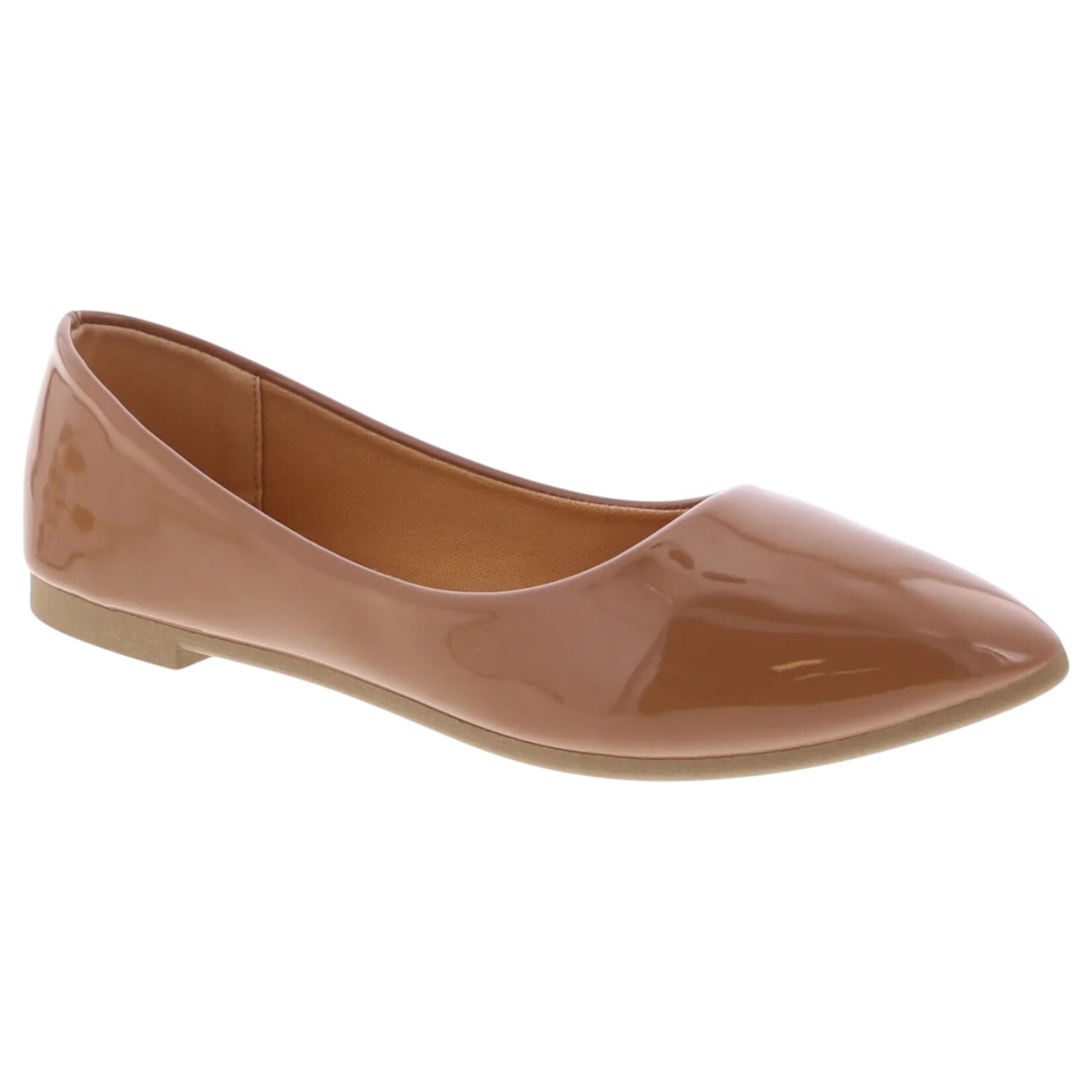 TOP MODA TOP MODA WIDE WIDTH POINTED TOE FLATS HERA-8W