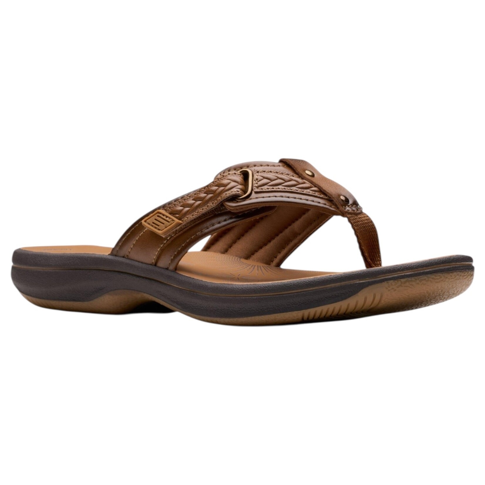 CLARKS CLARKS COMFORT THONG SANDAL SLIPPER BREEZEY SUN 26181844