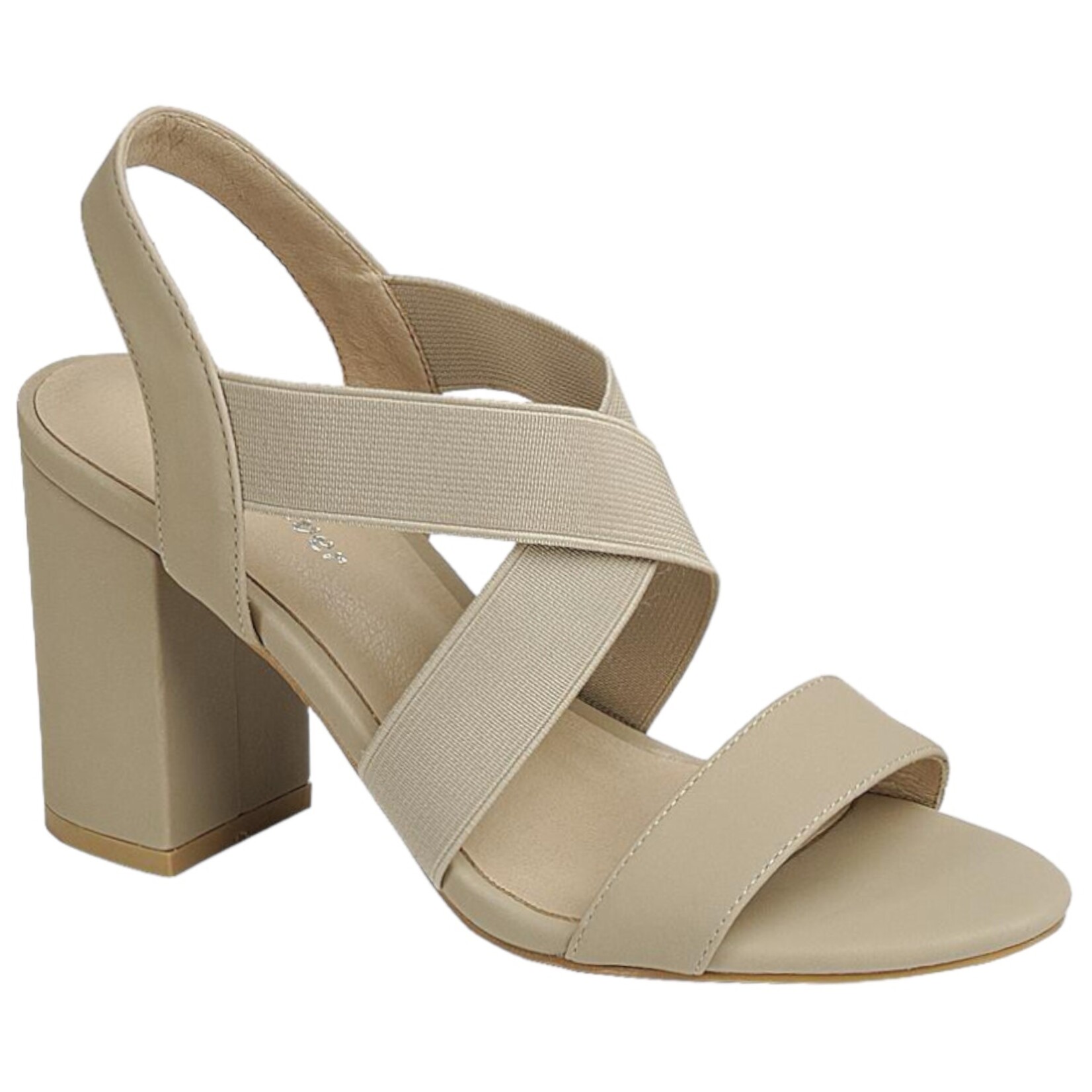 FOREVER FOREVER ELASTIC CROSS BAND HEEL MONA-03