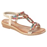 ATALINA ATALINA BEADED SANDAL DF9596