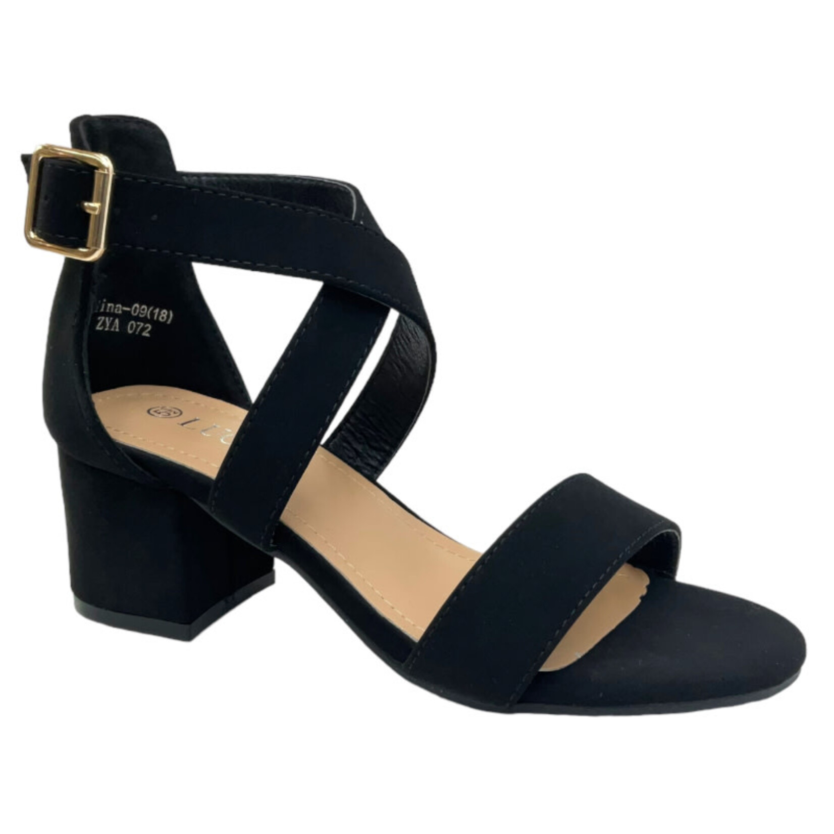 LUCITA LUCITA ANKLE STRAP BLOCK HEEL ALINA-09