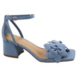 BAMBOO BAMBOO FLORAL ANKLE STRAP BLOCK HEEL ENTIRE-11