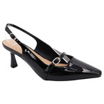 ANNE MICHELLE ANNE MICHELLE POINTY CLOSED TOE SLINGBACK HEEL SCARLET-01