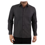 JORDACHE CLOTHING JORDACHE LONG SLEEVE PATTERNED SHIRT 20L-859