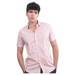 ESTIVANELI ESTIVANELI SHORT SLEEVE MINI PATTERN SHIRT KD-101658