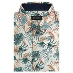 GIORGINNI GIORGINNI SHORT SLEEVE PALM PATTERNED SHIRT FPS-2452