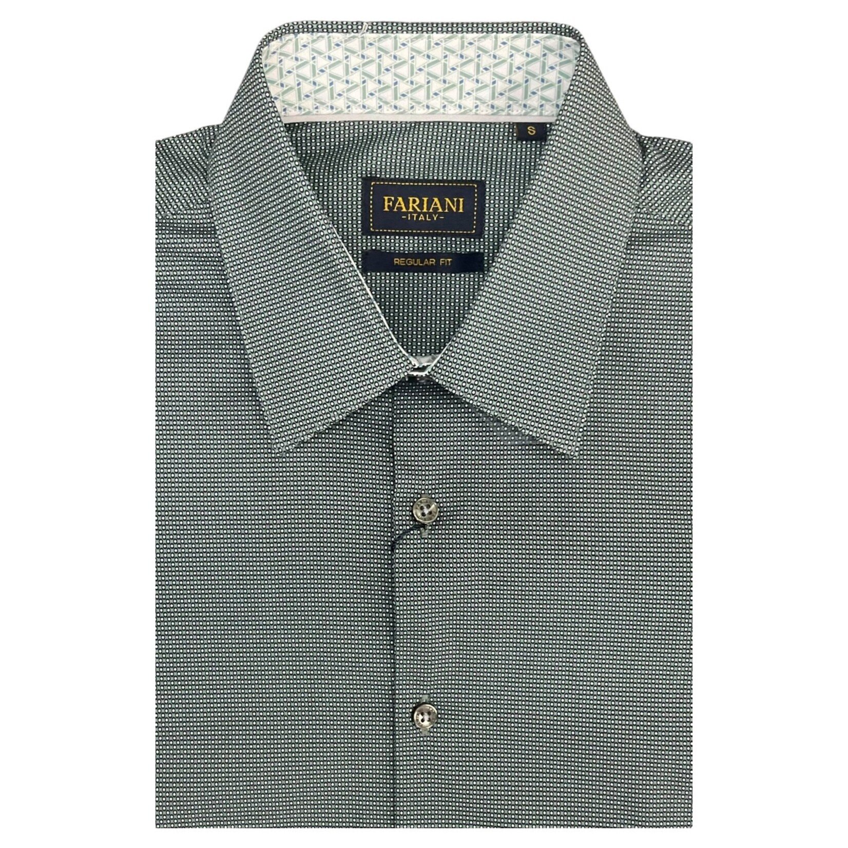 FARIANI FARIANI REGULAR FIT SHORT SLEEVE SHIRT FA-3105