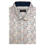 GIORGINNI GIORGINNI SHORT SLEEVE FLORAL PATTERNED SHIRT FPS-2443