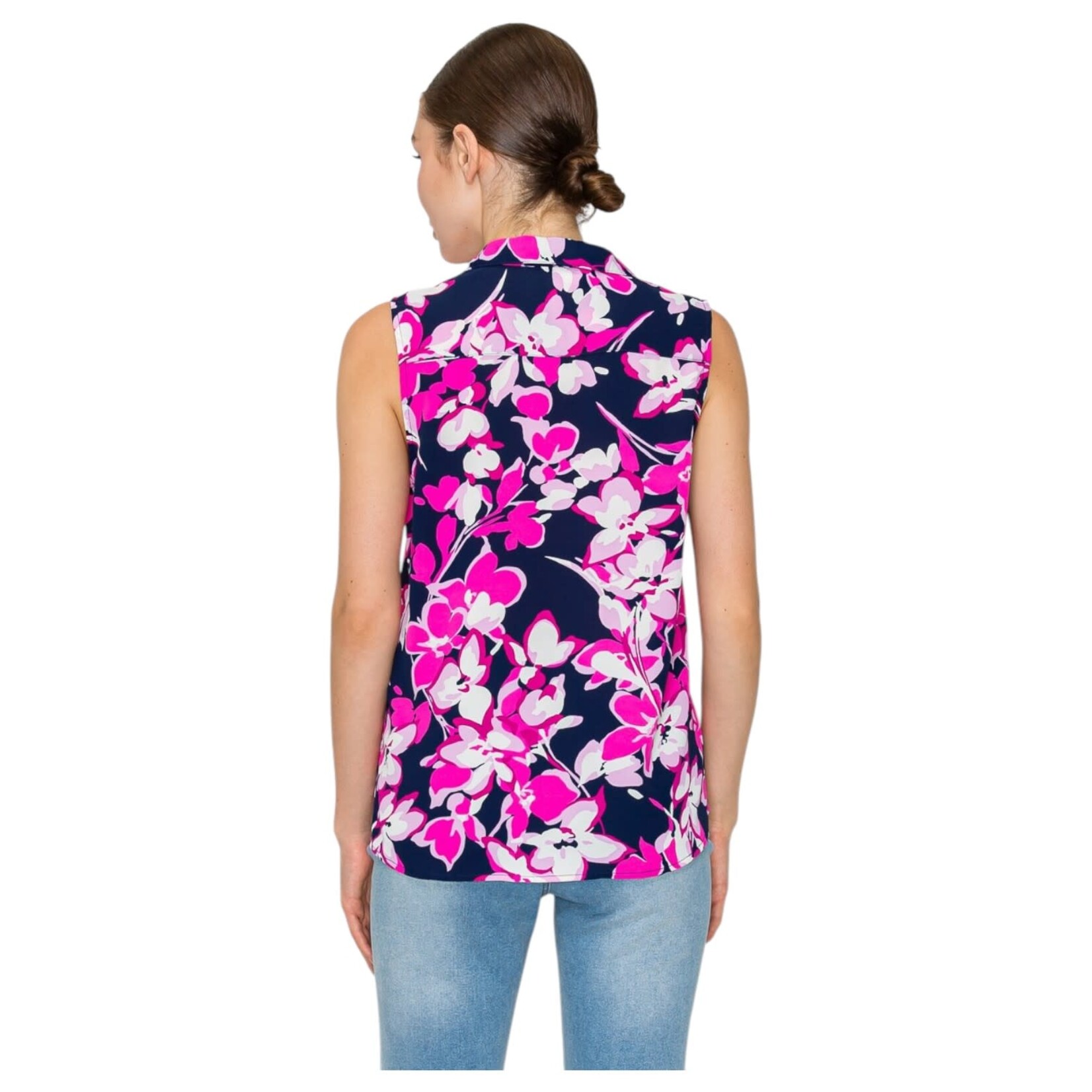 DNA DNA COLLARED SLEEVELESS TOP 6406B-23058