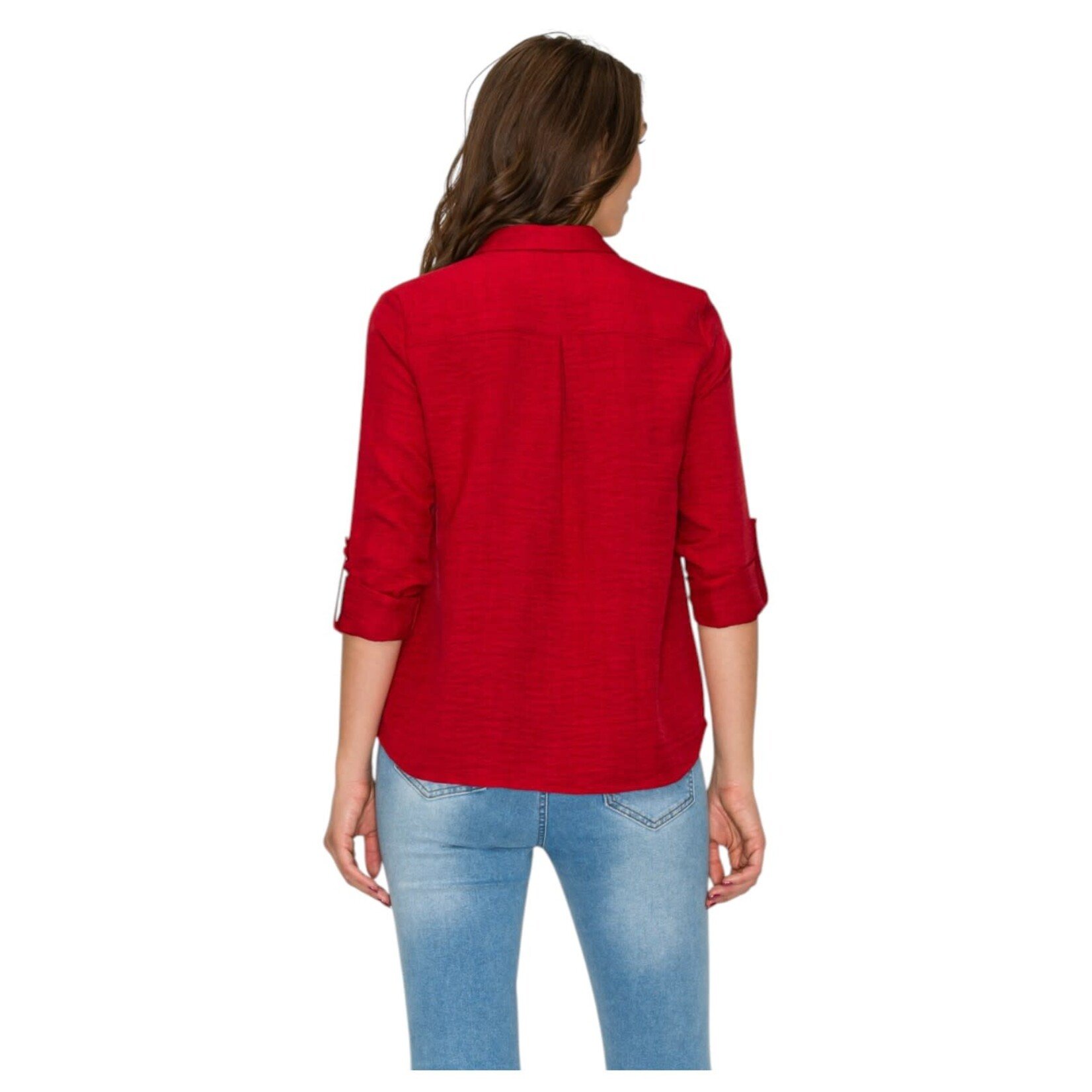 DNA DNA LINEN ROLL TAB LONG SLEEVE BUTTON UP SHIRT 6413B-24084