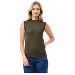 CIELO CIELO ROUND NECK SLEEVELESS SWEATER SW225-3