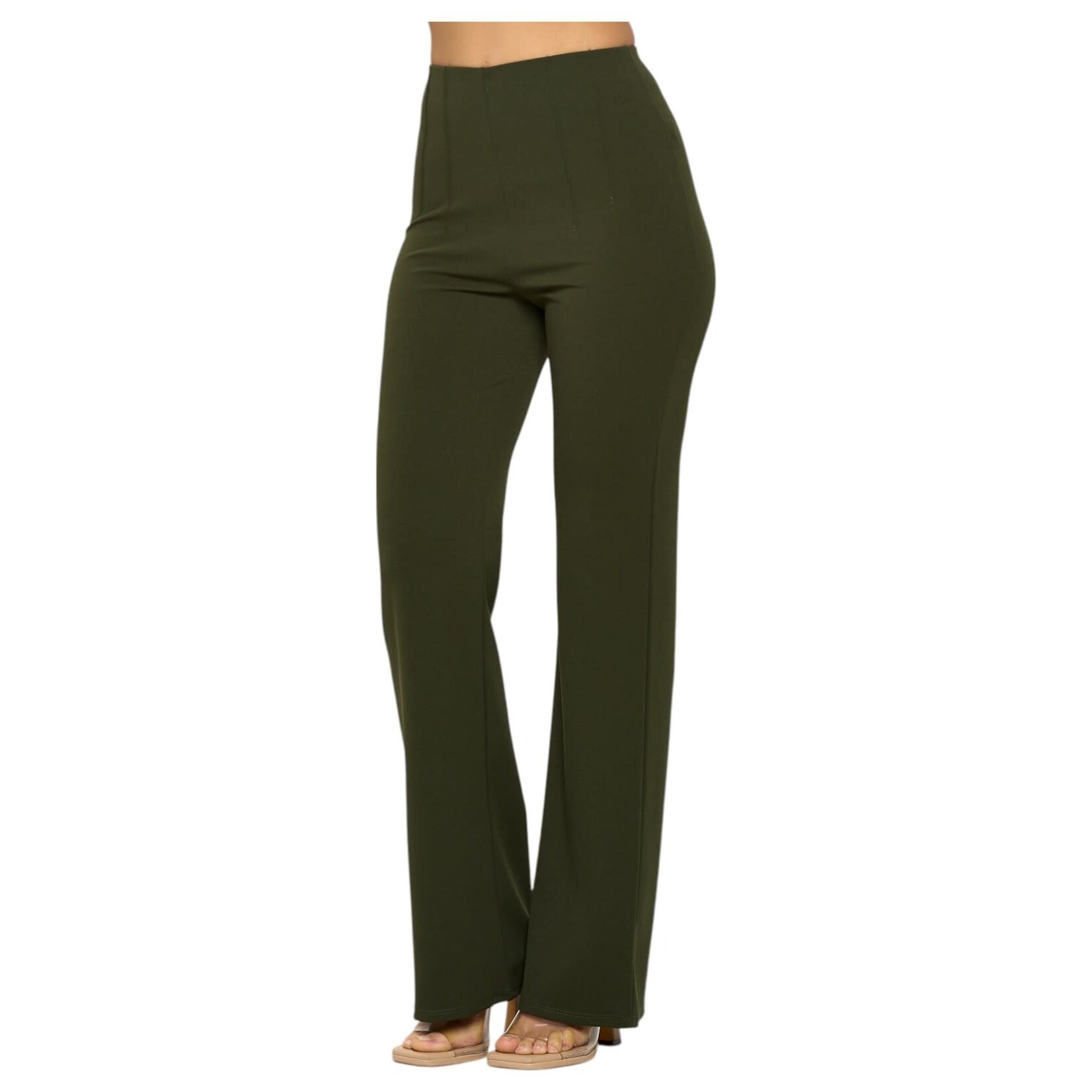 CHOCOLATE CHOCOLATE SCUBA WIDE LEG PANTS CH5705