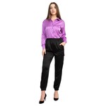 IRIS IRIS SATIN OVERSIZED SHRIT BT03502