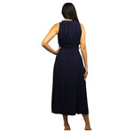 MISS KELLY MISS KELLY SLEEVELESS SWISS DOT MAXI DRESS SD5442